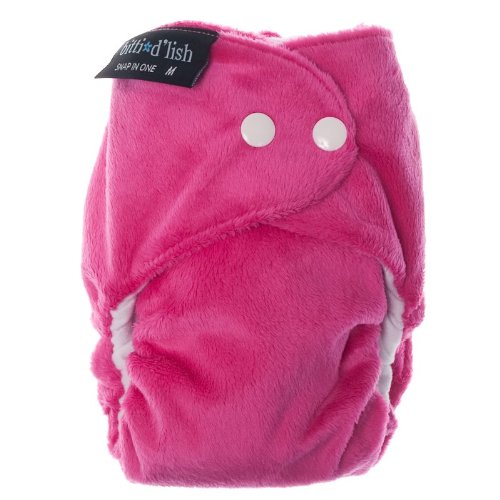Imagen 2 de Itti Bitti Bitti D'lish Snap in One - Pañal lavable (talla L), color fucsia