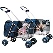 Blue 5th Ave Luxury Pet Stroller
