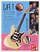 1994 Jeff Beck Fender Strat Plus Deluxe Guitar Photo Print Ad (46239)