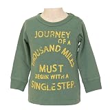 jeans-b.2nd　　foot　長袖Tシャツ(グリーン) 90cm