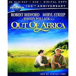 Out of Africa [Blu-ray + DVD + Digital Copy] (Universal's 100th Anniversary)