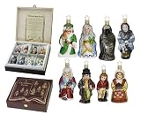 Inge-Glas A Christmas Carol Ornaments, Set of 8