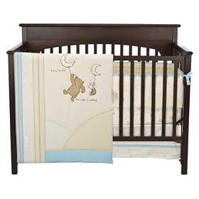Classic Pooh 3-pc. Crib Bedding Set- Neutral