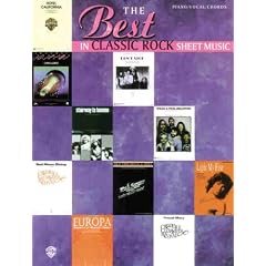 The Best in Classic Rock Sheet Music: Piano, Vocal, Chords