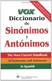 Vox Diccionario De Sinonimos Y Antonimos