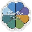 Colorbox Fluid Chalk Petal Point Option Inkpad 8 Colors - Ocean Breeze