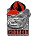 Sporting Goods : Georgia Bulldogs UGA New Metal Trailer Hitch Cover Plug