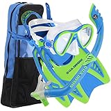 U.S. Divers Youth Flare Jr Silicone Snorkeling Set