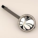 Charme Noire - Cubitas Boulanger Collection (Hand-set Swarovski Crystals - Barrette)