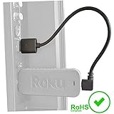 Exinoz Power Cable for Roku Streaming Stick. Roku Cable Designed to Power Your Roku (3500R) Streaming Stick from Your TV USB Port.