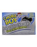 Chore Boy Stainless Steel Scrubbers: 2 Pack
