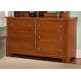 Lifestyle Light Cherry Storage Dresser by Vaughan-Bassett