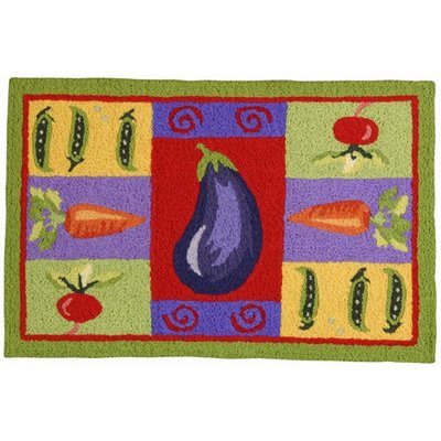 Jellybean Bright Veggies Indoor Outdoor RugB002Z5VS2C