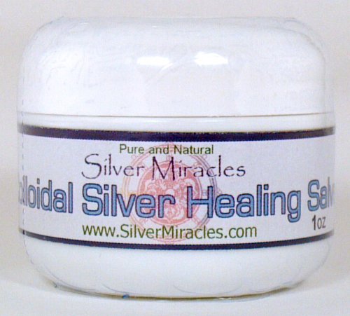 Colloidal Silver Healing Salve - 1 oz