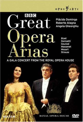 CD-Charts  Music : Great Opera Arias - Concert With Domingo, Alagna, Gheorghiu / Royal Opera House