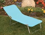 Kinderliege Kinder Gartenliege Zweibeinliege türkis 126 cm