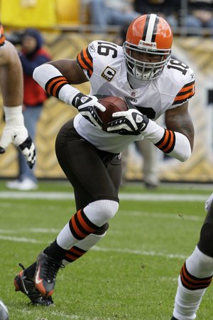 Browns Steelers Football: Pittsburgh, PA - Joshua Cribbs Photographic Poster Print by Tom E. Puskar, 16x24