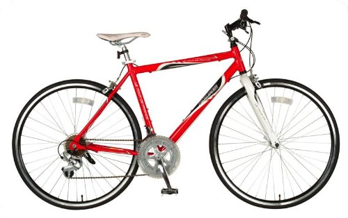 Tour de France Packleader Road Bicycle ( Red/White/Black, 45-cm) On Sale
