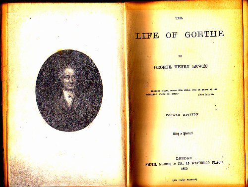 The life of Goethe