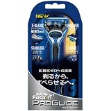 ジレット フュージョン プログライド マニュアルホルダー 替刃2個付