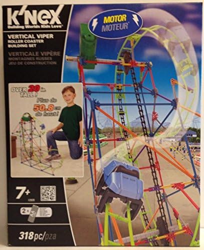 K'NEX Vertical Viper Roller Coaster Building Set