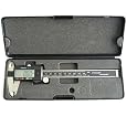8" DIGITAL CALIPER w/Extra-Large LCD Screen Instantly Converts SAE&METRIC Stainless Steel