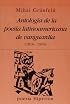 Antología de la poesía latinoamericana de vanguardia