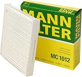 Mann-Filter MC 1012 Cabin Filter for select  Infiniti/ Nissan models