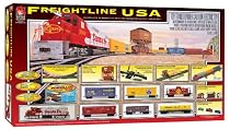 Life Like Freightline USA Electric Train Set
