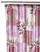Carnation Home Fashions Laura Fabric Shower Curtain, Lilac