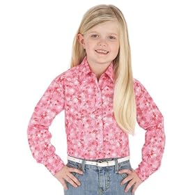 Wrangler&reg; Floral Horse Print Blouse by Western Pins