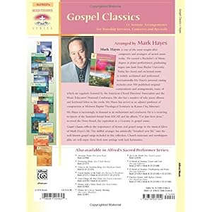 Gospel Classics: 12 Artistic Arrangements for Worship Services, Concerts and Recitals (Sacred Performer Collections)