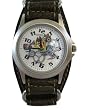Looney Tunes Taz Watch - Tasmanian Devil wristwatch with brown leather band