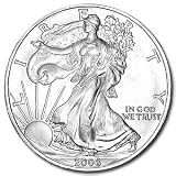 2008 Silver American Eagles - Brilliant Uncirculated