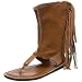 Koolaburra Women's Kythira Feather Ankle-Strap Sandal