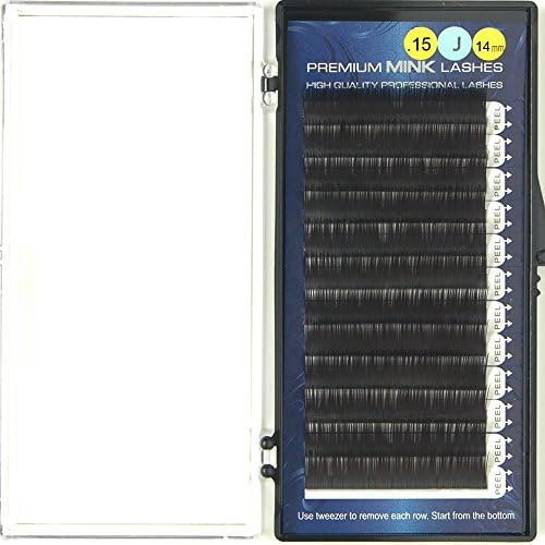 Premium Mink Lashes J-Curl (0.15mm x 14mm)