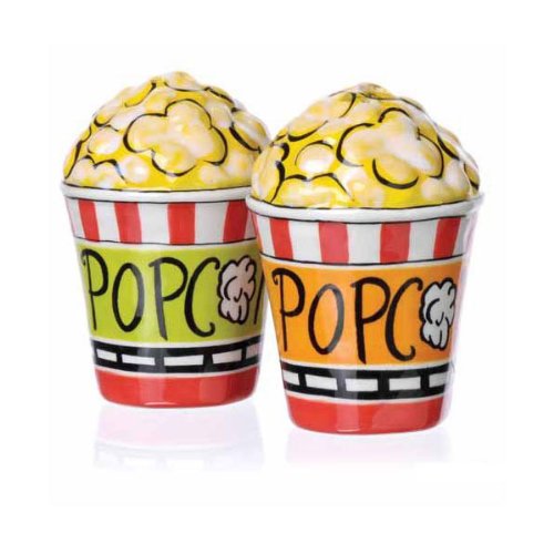 Popcorn Salt and Pepper Shaker Set