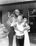 FRANKENSTEIN AND THE MONSTER FROM HELL 20X24 B&W PHOTO