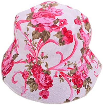 Fashion Summer Bucket Floral Brim Trilby Fisherman Sun Hat Safari Beach Cap