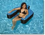 Fabric Covered Suspending Chair for Swimming Pool & Beach