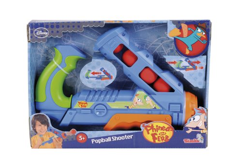 Simba Toys  107046934 - Phineas und Ferb Popball Shooter Preisvergleich