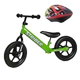 Strider PREbike Balance Running Bike with Helmet