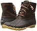 Sperry Women's Salwater Thinsulate Tan Dark Brown Rain Boot, 9.5 M US