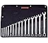 Wright Tool 915 Full Polish 12 Point Combination Wrench Set 5/16" - 1-1/4" (15-Piece)