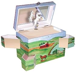 Enchantments Hideaway Horse Music Box