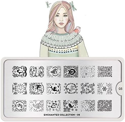 MoYou-London Nail Stamping Plate Enchanted Collection 05 US Stock