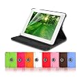 JAMMYLIZARD VIOLET Multi Angle Stand 360 Rotatif en cuir Housse-Pochette POUR IPAD 2/3/4- Fonction marche/veille compatible. PROTEGE ECRAN INCLU !