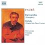 13 Barcarolles pour piano / Ballade pour piano