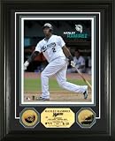 Highland Mint MLB Los Angeles Dodgers ManNew York Ramirez Gold Coin Photo Mint