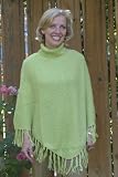 Alpaca Green Poncho